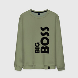 Мужской свитшот BIG BOSS - темная