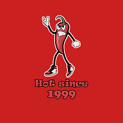 Свитшот хлопковый мужской Hot since 1999, цвет: красный — фото 2