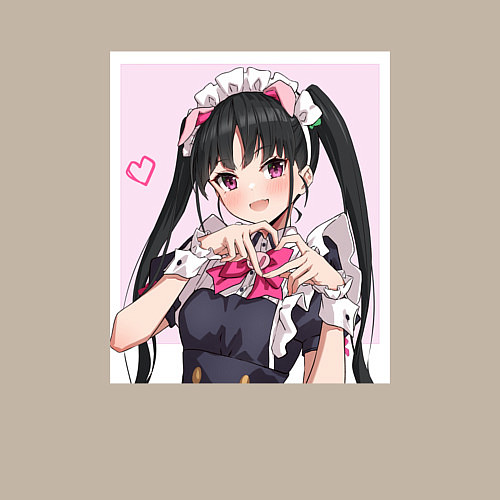 Мужской свитшот Yumechi - Akiba Meido Sensou / Миндальный – фото 3