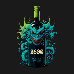 Свитшот хлопковый мужской Вино за 2600, цвет: черный — фото 2