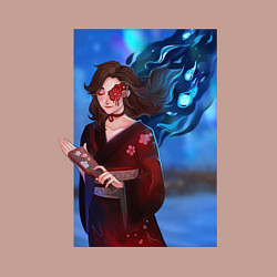 Свитшот хлопковый мужской Ханюда Тидзуру, цвет: пыльно-розовый — фото 2