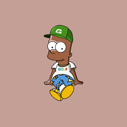 Свитшот хлопковый мужской Black Bart, цвет: пыльно-розовый — фото 2