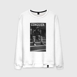 Мужской свитшот Cbum conquer Крис Бамстед