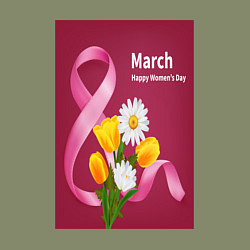 Свитшот хлопковый мужской 8 марта, поздравительная, цвет: авокадо — фото 2