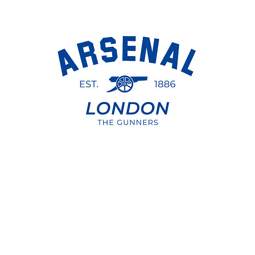 Мужской свитшот Arsenal london the gunners / Белый – фото 3