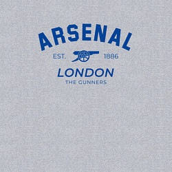 Свитшот хлопковый мужской Arsenal london the gunners, цвет: меланж — фото 2