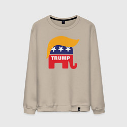 Мужской свитшот Trump elephant