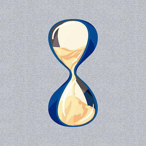 Мужской свитшот Пески времени / Меланж – фото 3