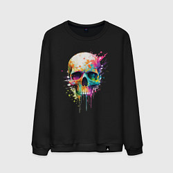 Мужской свитшот Череп оптимиста