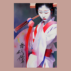 Свитшот хлопковый мужской Гейша юная, цвет: пыльно-розовый — фото 2