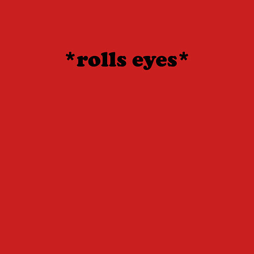 Мужской свитшот Rolls eyes / Красный – фото 3