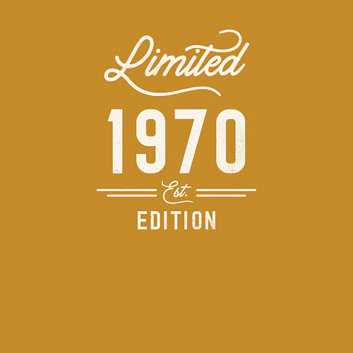 Мужской свитшот 1970 ограниченный выпуск / Горчичный – фото 3