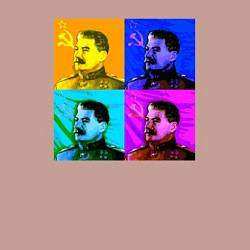 Свитшот хлопковый мужской Color Stalin, цвет: пыльно-розовый — фото 2