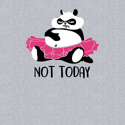 Свитшот хлопковый мужской Ленивая панда, цвет: меланж — фото 2