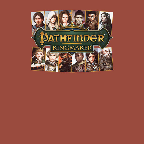 Мужской свитшот Pathfinder Kingmaker / Кирпичный – фото 3