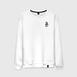 Свитшот хлопковый мужской DD Pharaoh, цвет: белый