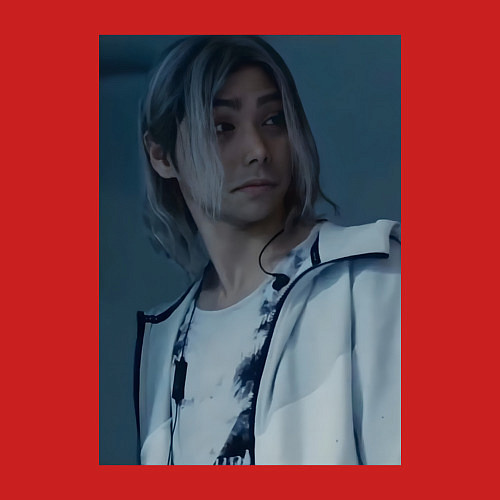 Мужской свитшот Алиса в пограничье Чишия / Красный – фото 3