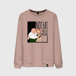 Мужской свитшот Не толстый, а харизматичный Питер Гриффин