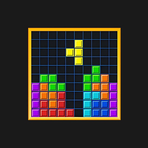 Мужской свитшот Tetris / Черный – фото 3