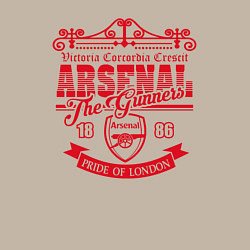 Свитшот хлопковый мужской Arsenal 1886, цвет: миндальный — фото 2