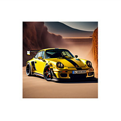 Свитшот хлопковый мужской Porsche 911, цвет: белый — фото 2