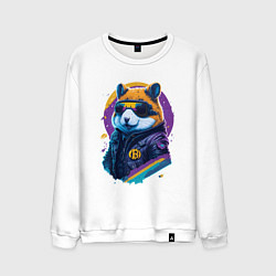 Мужской свитшот Крипто хомяк