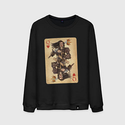 Мужской свитшот Fable III Героиня Яснодола, дама черви