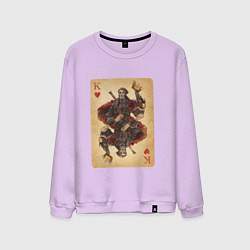 Мужской свитшот Fable III Герой Яснодола, король черви