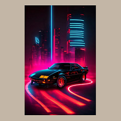 Свитшот хлопковый мужской KITT auto - неон, цвет: миндальный — фото 2