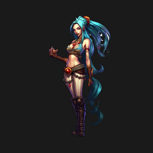 Мужской свитшот Jinx art / Черный – фото 3