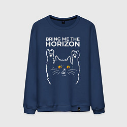 Мужской свитшот Bring Me the Horizon rock cat