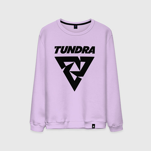 Мужской свитшот Tundra esports logo / Лаванда – фото 1