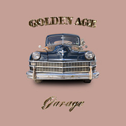 Свитшот хлопковый мужской Классический автомобиль Chrysler New Yorker, цвет: пыльно-розовый — фото 2