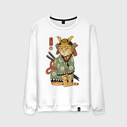 Мужской свитшот Samurai battle cat