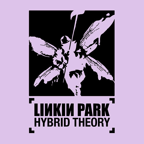 Мужской свитшот LP Hybrid Theory / Лаванда – фото 3