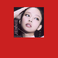 Свитшот хлопковый мужской Blackpink Jennie, цвет: красный — фото 2