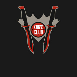 Свитшот хлопковый мужской Counter strike knife club, цвет: черный — фото 2