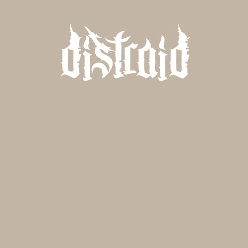 Мужской свитшот Логотип Distraid / Миндальный – фото 3