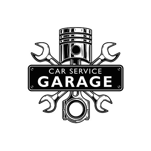 Мужской свитшот Car service / Белый – фото 3