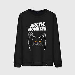 Мужской свитшот Arctic Monkeys rock cat