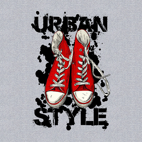 Мужской свитшот Urban Style / Меланж – фото 3