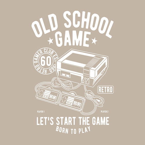 Мужской свитшот NES gamer / Миндальный – фото 3