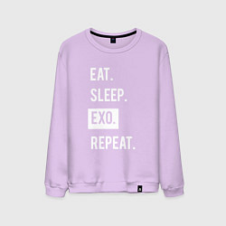 Мужской свитшот Eat Sleep EXO Repeat