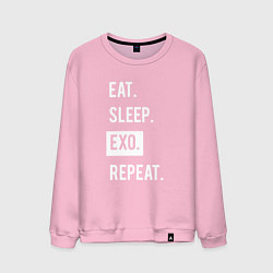 Мужской свитшот Eat Sleep EXO Repeat