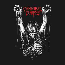 Свитшот хлопковый мужской Cannibal Corpse арт, цвет: черный — фото 2