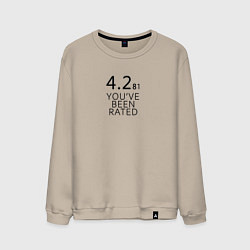 Мужской свитшот Нырок - Черное зеркало