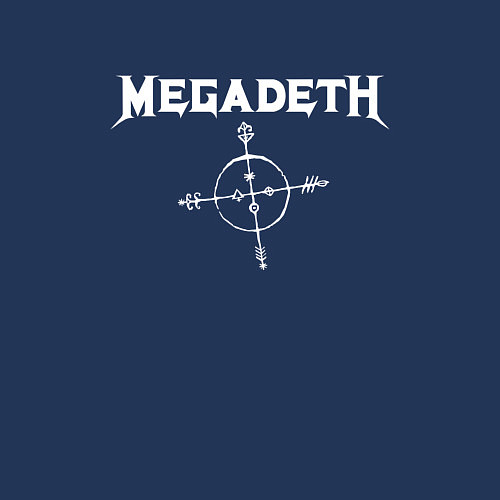 Мужской свитшот Megadeth: Cryptic Writings / Тёмно-синий – фото 3