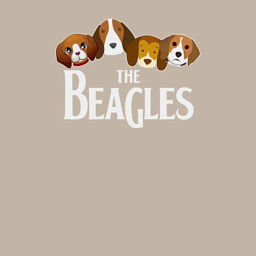 Мужской свитшот Бигли / Миндальный – фото 3