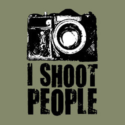 Свитшот хлопковый мужской Shoot photographer, цвет: авокадо — фото 2