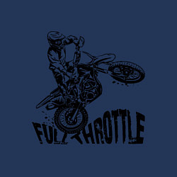 Свитшот хлопковый мужской Полный газ, цвет: тёмно-синий — фото 2